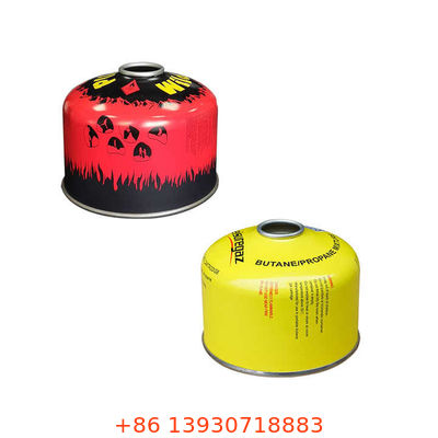 공간 절감 디자인과 용이하게 저장 가능한 캠퍼 밴용 여행 크기의 부탄 가스 병