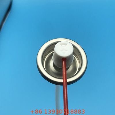 화학 저항성 구조 및 360도 작동 기능을 갖춘 기화기 클리너용 고압 농축 스트림 에어로졸 밸브