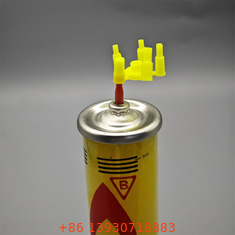 Durable lighter gas refill valve with adaptor for professional users with corrosion resistance