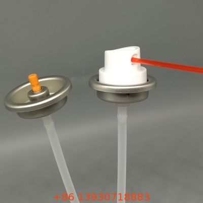 솔벤트 및 오일 기반 스프레이용 WD40 타입 에어로졸 밸브