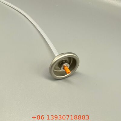 미세 입자 분배용으로 설계된 드라이 샴푸 에어로졸 스프레이 밸브