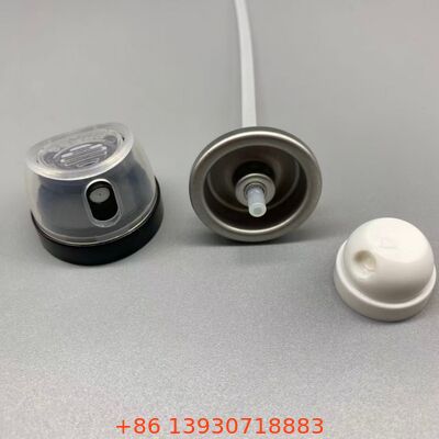 누출 방지 및 막힘에 저항하는 디오더런트 몸 스프레이 밸브 360 ° 분배 기술 및 표준 알루미늄 캔에 보편적으로 적합