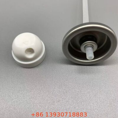 누출 방지 및 막힘 저항 에어로졸 몸 스프레이 밸브 360 ° 분배 기술 및 표준 알루미늄 캔에 유니버설 적합