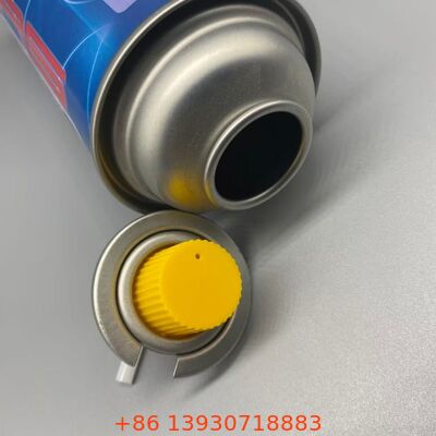 휴대용 조리 장비용 일관된 유량 제어 기능이 있는 1인치 누수 방지 에어로졸 부탄 밸브