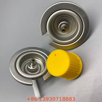 High-Performance 1-Inch Outdoor Stove Valve with Red Safety Protection Cover