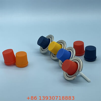 누설 방지 성능을 갖춘 어린이 방지 액추에이터가 있는 1인치 크기의 부탄 가스 밸브