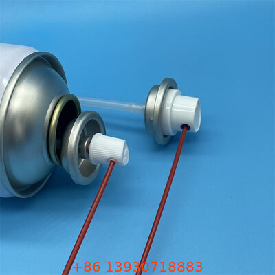엔진 탈지 및 탄소 제거에 사용되는 기화기 세척제 스프레이 캔용 내구성 에어로졸 밸브