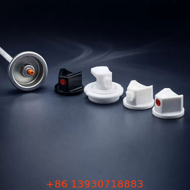 시각적으로 통합된 포장을 위한 고급 사전 착색 남성용 에어로졸 페인트 밸브