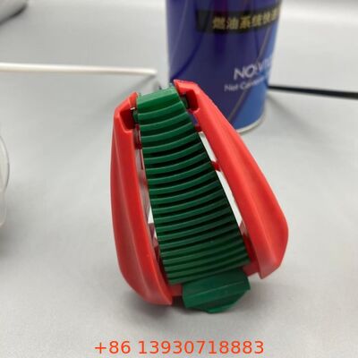 누수 방지 잠금 장치, 통합 연장 튜브 및 이중 작용 스프레이 노즐이 있는 에어로졸 접이식 트리거 액추에이터