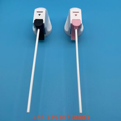 확장 튜브 및 조절 가능한 노즐 인체공학적 그립 에어로졸 스프레이 캡이 있는 에어로졸 트리거 스프레이 액추에이터