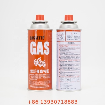 야영 난로 폭발 방지를 위한 ODM OEM 부탄 가스 용기