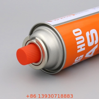 65 × 158mm 부탄 가스 실린더