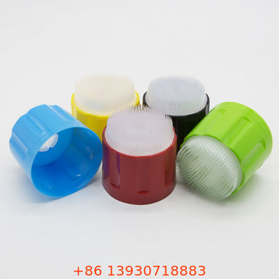 자동차 폼 클리너용 브러쉬 캡 2in1 스크러빙 & 스프레이링 병 자동차 세부용 에어로솔 스프레이 캡