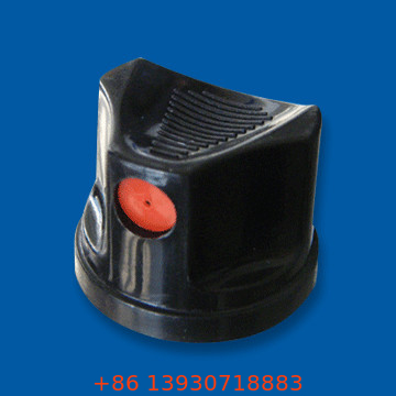 검정 PP 에어로졸 액추에이터 스프레이 페인트 노즐 0.64mm