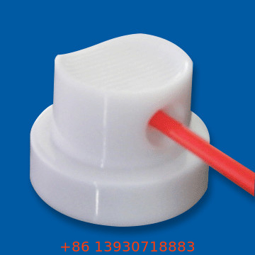 120mm 연장 튜브가 있는 내화학성 에어로졸 플라스틱 캡