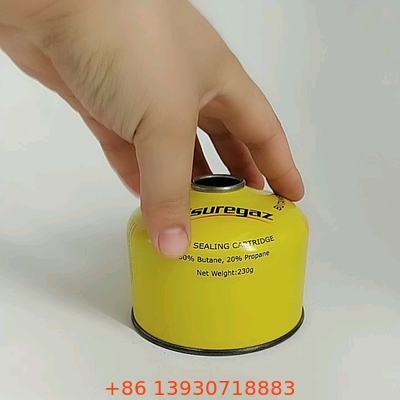 캠핑 및 야외 요리를 위한 고효율 프로판 부탄 가스 용기