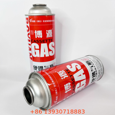 프로판 연료는 부탄 가스 캐니스터 65*158 Mm 부가적인 유형 할 수있