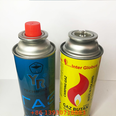 BBQ 바비큐 용법을 위한 65 Ｘ 158 Mm 부탄 가스 운반선