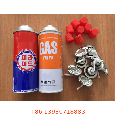 리필러블 야영 스토브 400 밀리람베르트를 위한 새지 않는 휴대용 부탄 가스 카트리지
