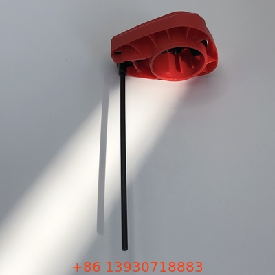 블랙 에어로솔 스프레이링 노즐, 2.5~3.5L/min 흐름 속도 확장 튜브