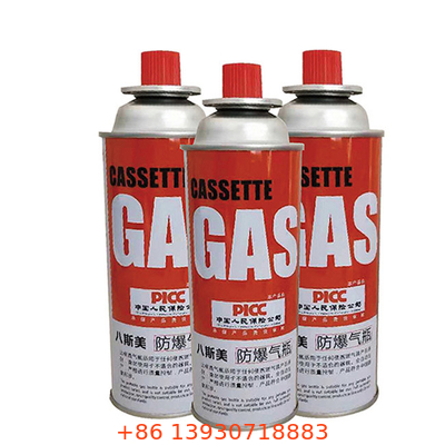 틴플릿 부탄 가스 실린더 65 x 158 mm 사양