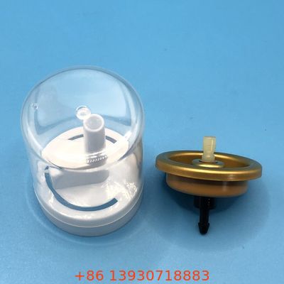 살롱 브랜드용으로 설계된 프리미엄 역방향 알루미늄 에어로졸 밸브