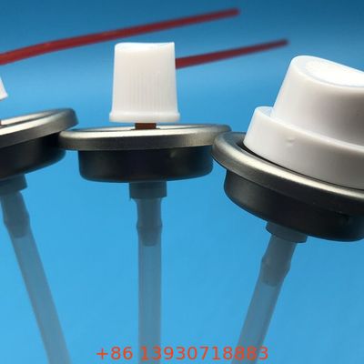 공격적인 용제 스프레이용 카뷰레터 클리너 스프레이 제품용 에어로졸 밸브