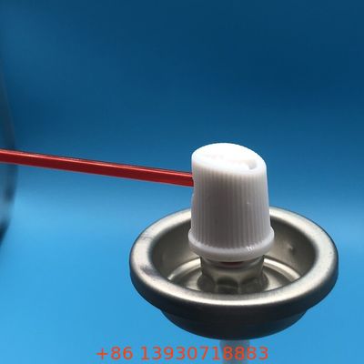 화학 저항성 구조 및 360도 작동 기능을 갖춘 기화기 클리너용 고압 농축 스트림 에어로졸 밸브