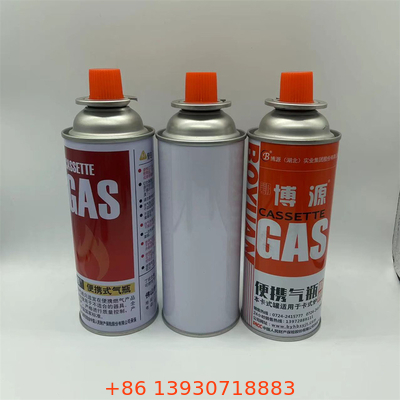 가스 부탄 가스 부탄 가스 캔스터 오렌지 등 65 X 158 밀리미터 가벼운 가스를 위해