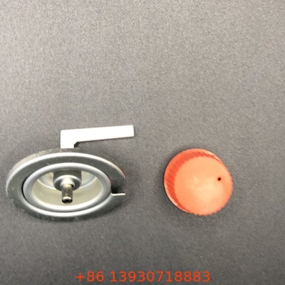 CGA 600 입구 실과 함께 핸들 컬러 블랙 부탄 가스 밸브