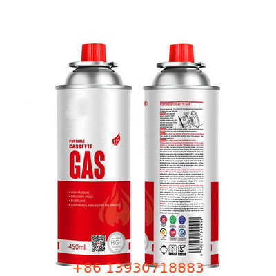 부탄 스토브 에어로졸 밸브 (빨간색 보호 캡 및 정밀 유량 조절 노브 포함)