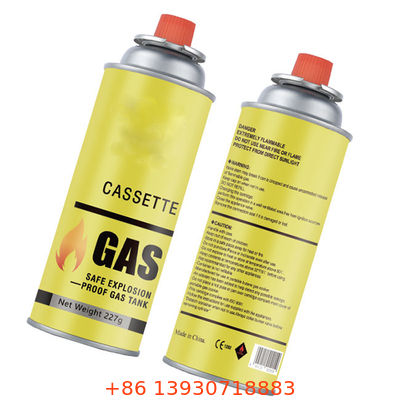 캠핑, 피크닉, 테이블탑 요리에 사용되는 빨간색 캡 부탄 가스 스토브 에어로졸 밸브