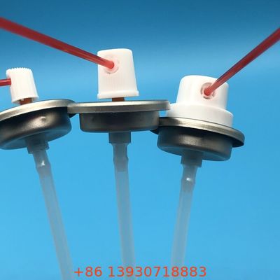 고 용매 화학 조리법과 호환되는 가연기 청소 스프레이 밸브