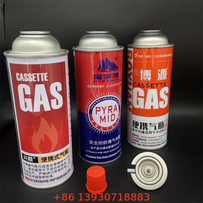 야외 캠핑 및 요리를위한 신뢰할 수있는 휴대용 LPG 캔스터 효율적이고 안전한 연료 솔루션