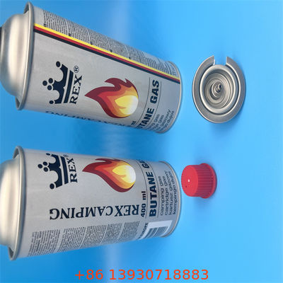 휴대용 캠핑 스토브용 빨간색 안전 덮개가 있는 부탄 스토브 밸브