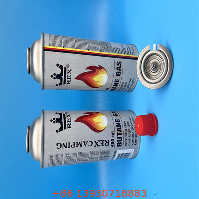 휴대용 캠핑 스토브용 빨간색 안전 덮개가 있는 부탄 스토브 밸브