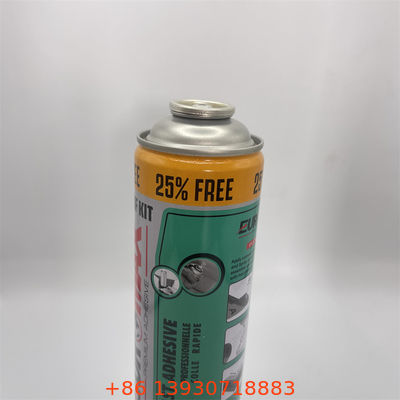 고 점착성 수식을 위해 설계된 접착제용 에어로졸 여성 밸브