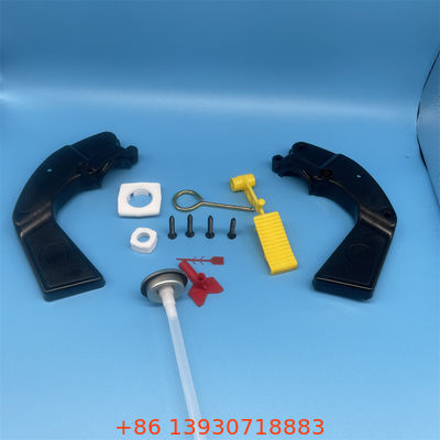 산업용 소방장 밸브와 긴 액추에이터 레버 및 디프 튜브