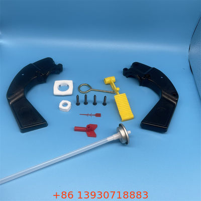 산업용 소방장 밸브와 긴 액추에이터 레버 및 디프 튜브