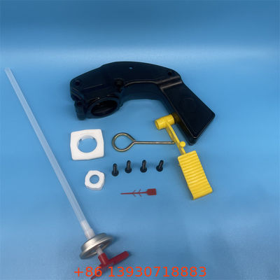 산업용 소방장 밸브와 긴 액추에이터 레버 및 디프 튜브