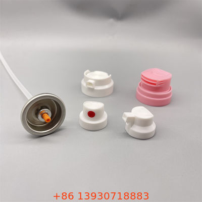 남성 및 여성용 쉐이빙 크림 쉐이빙 폼 에어로졸 밸브 및 액추에이터