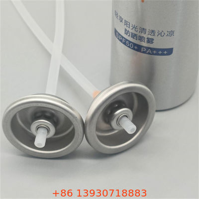 일관된 분사 및 누수 방지 설계를 갖춘 화장품 및 개인 위생 용품 포장을 위한 프리미엄 선스크린 미스트 밸브