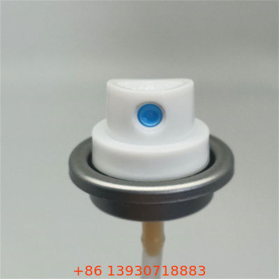 여행용 개인 위생용품을 위한 압력 안정 누출 방지 설계를 특징으로 하는 소형 TSA 규정 준수 여행용 사이즈 개인 위생용품용 방취 스프레이 밸브 및 액추에이터