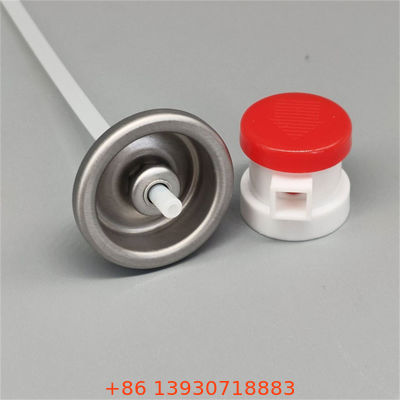 휴대용 신발 및 양말 데오도라이저용 에어로졸 스프레이 밸브 - 가정용 신발 관리용 화학 저항성 에어로졸 구성 요소