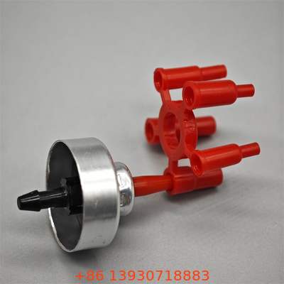 High-performance lighter gas refill valve with adaptor for heavy-duty use with high-pressure tolerance