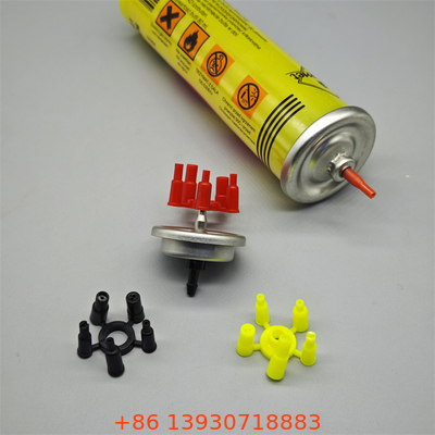 High-performance lighter gas refill valve with adaptor for heavy-duty use with high-pressure tolerance