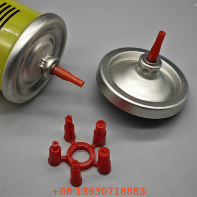 대량 생산 화염 장치용 누출 방지 가스 제어 기능이 있는 신뢰할 수 있는 일회용 라이터 에어로졸 밸브 메커니즘