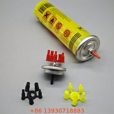 대량 생산 화염 장치용 누출 방지 가스 제어 기능이 있는 신뢰할 수 있는 일회용 라이터 에어로졸 밸브 메커니즘