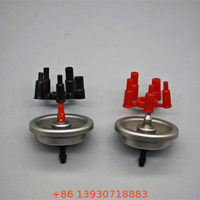 대량 생산 화염 장치용 누출 방지 가스 제어 기능이 있는 신뢰할 수 있는 일회용 라이터 에어로졸 밸브 메커니즘