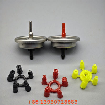 정형화염 조절 장치가 있는 바람에 저항하는 전구등용 프리미엄 재충전 가능한 부탄 에어로솔 밸브 시스템